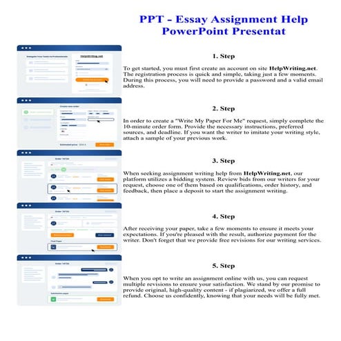 PPT - Essay Assignment Help PowerPoint Presentat