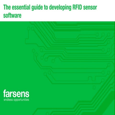 Developing software for RFID sensor systems | PDF