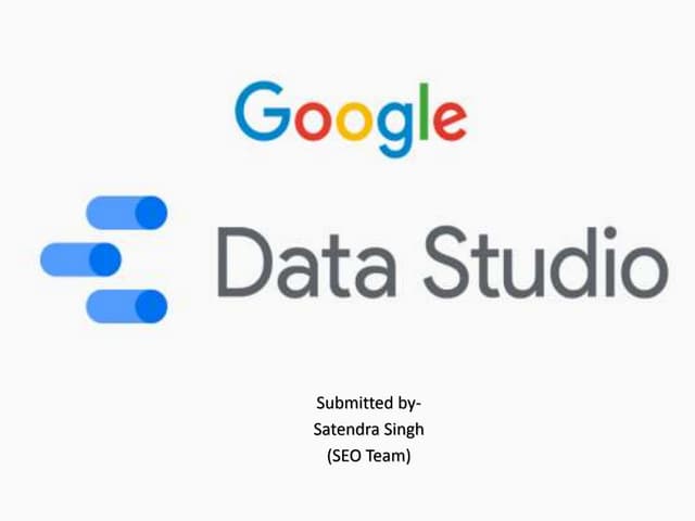PPT - Google Data Studio