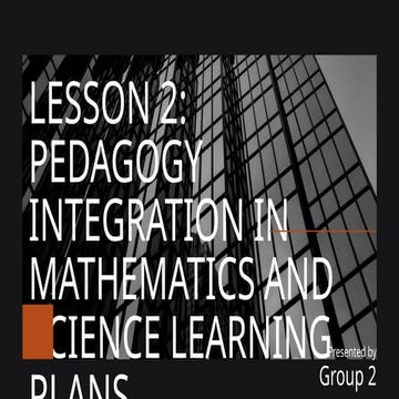 Ppt Group 2 Pptx Pedagogy Integration Pptx