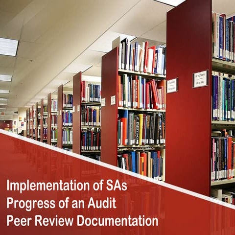 Implementation of SAs, Audit Process Flow