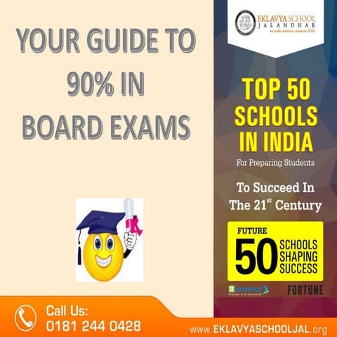 Guide To Score  90% in Board Exams