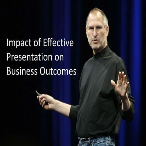 Impact of Effective Presentation on Business Outcomes