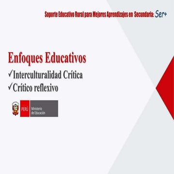 Ppt interculturalidad y enfoque crítico-mca