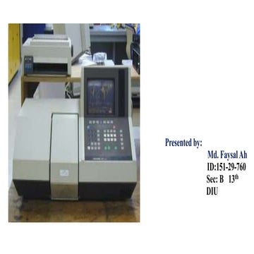 Basic principle of IR spectroscoy 