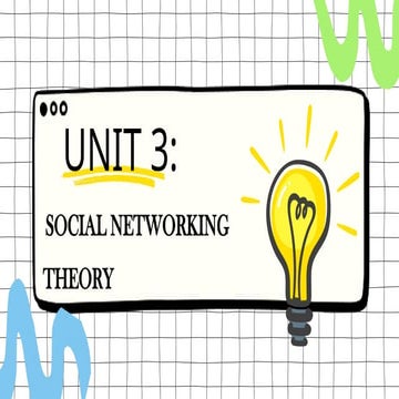 Social networking theorysocial integration.pptx