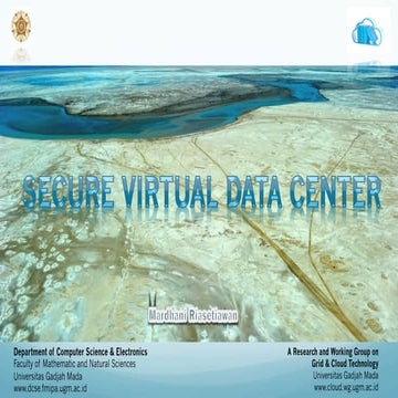 Secure Data Center on Cloud Environment, Case Study on GamaBox Cloud Infrastr...