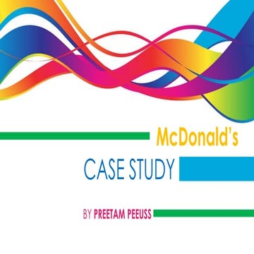 McDonald's At The Receiving End Case Study