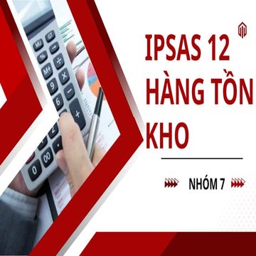 Ipsas 12 inventories | PPTX