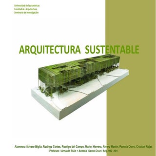 Arquitectura Sustentable