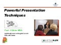 PPT - Powerful Presentation Techniques