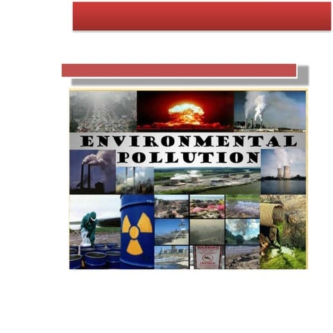 Comprehensive Overview of Environmental Pollution: Types, Sources ...
