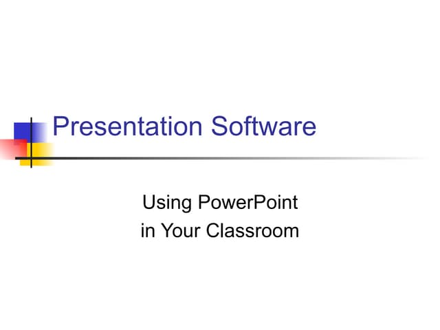 P Pt Presentations