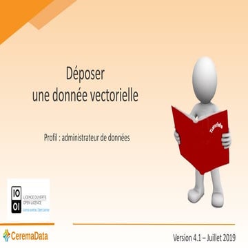 Déposer une donnée vectorielle