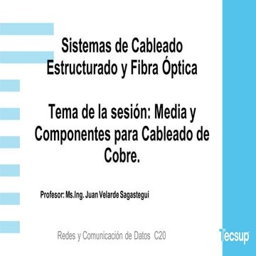 Comprehensive Guide to Copper Cabling Media and Components in ...