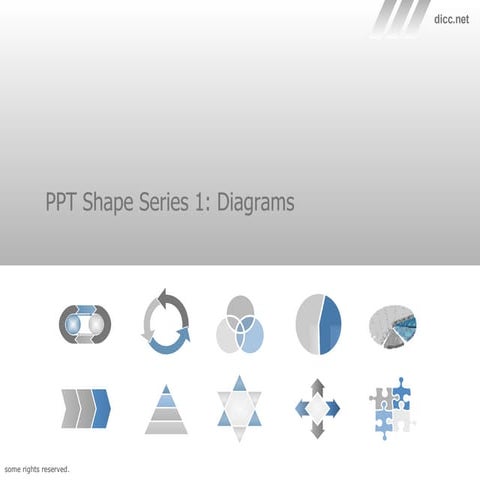 Ppt Shape Series 1 Diagrams