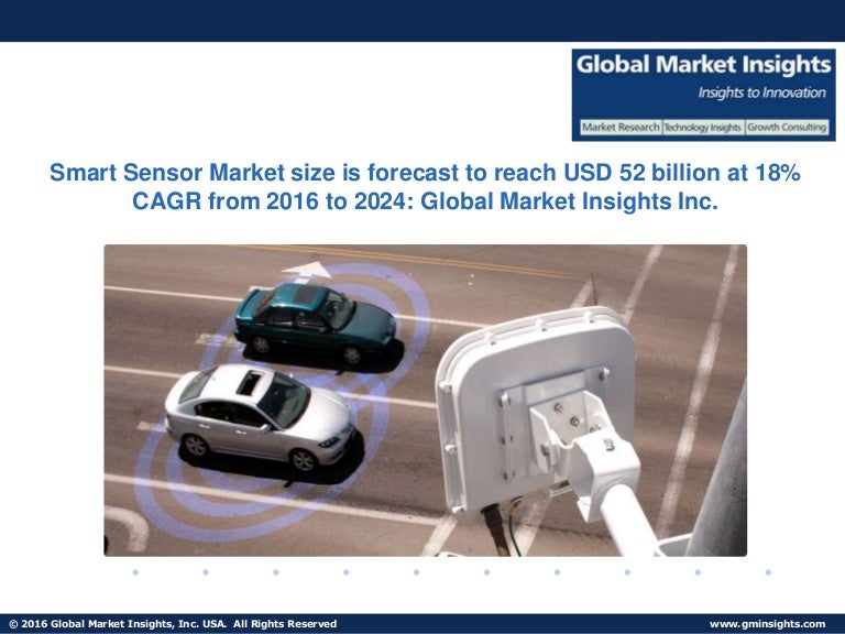 Smart Sensor Market size forecast to reach USD 52 billion by 2024, wi…