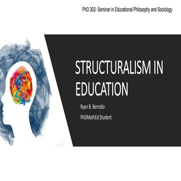 Structuralism in Education (Wilhelm Wundt, Edward Titchener, Claude Levi-Stra...