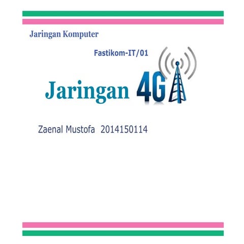 Jaringan Komputer (4G LTE)