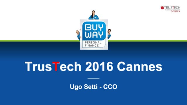 Ppt trustech-final ugo setti buy way