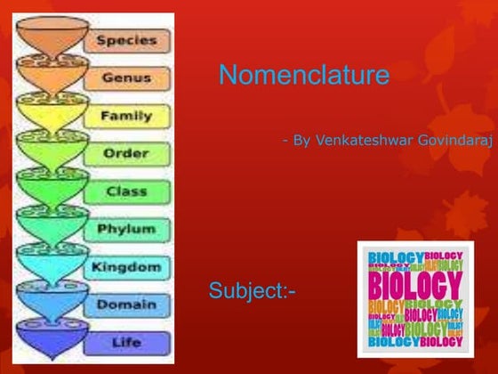 5.05 classification and scientific names | PPT