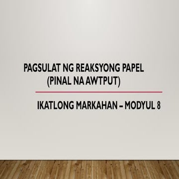 Pagsulat ng Reaksyong Papel.pptx
