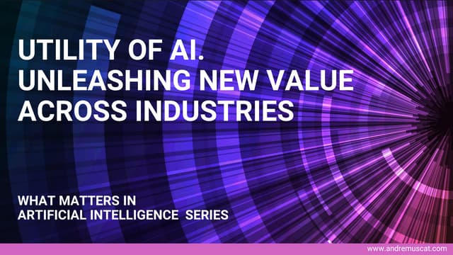 UTILITY OF AI