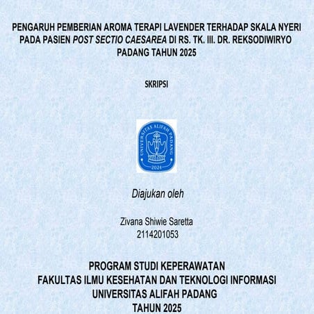 12PPT-zivanashiwiesarettakeperawatan.ppt