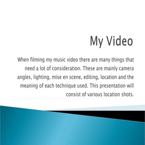 Music Video Screenshots - Bethany Smith | PPTX