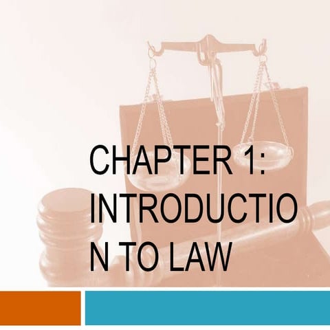 Introduction to Law