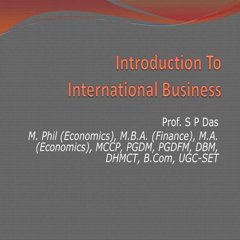 Ppt 01   introduction to international business