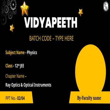 PPT_02_RAY OPTICS JEE (Reflection)_.pptx