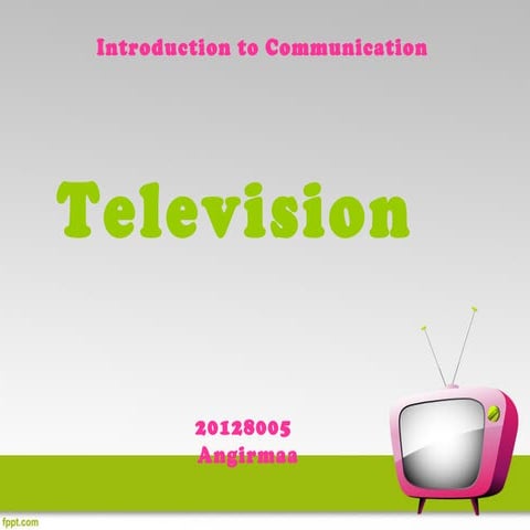 Television (Introduction to Communication)