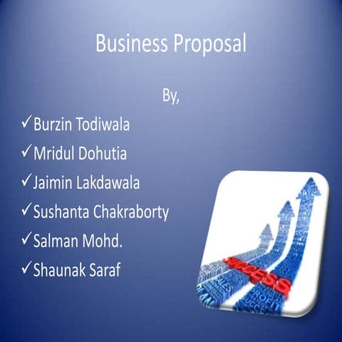 Business proposal ppt