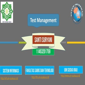Ppt 1 TEST MANAGEMENT