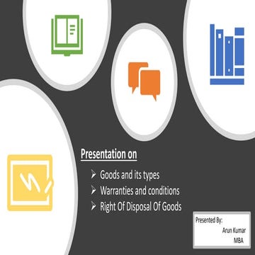 Goods and Types of Goods | PPTX