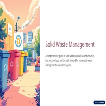Recycling of Organic Waste and Residue Management | PPTX