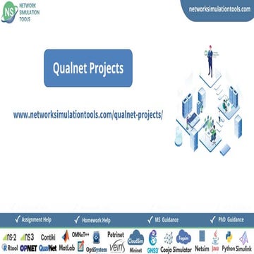 Qualnet Research Projects Guidance