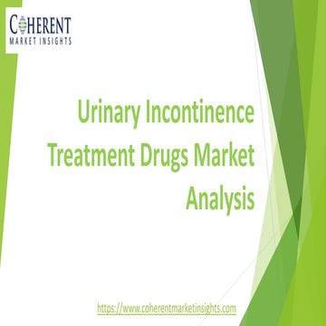 Urinary Incontinence Treatment Drugs Market