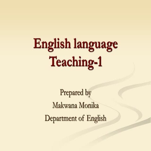 Role of English in India