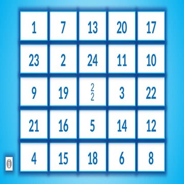 PPT 19 - Bingo. power point presentation