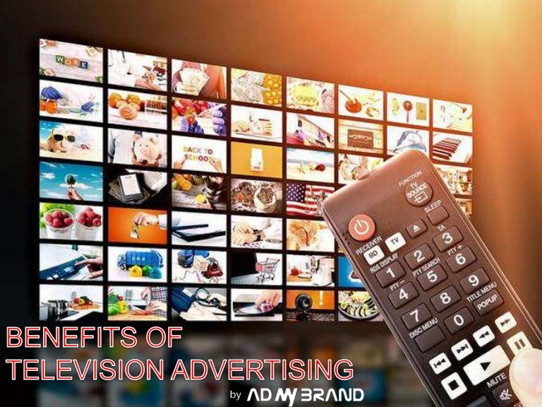 Benefits of television advertising