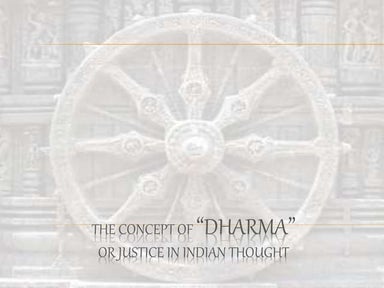 Dharma in Indian thought