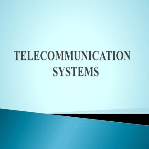 TELECOMMUNICATION SYSTEMS 