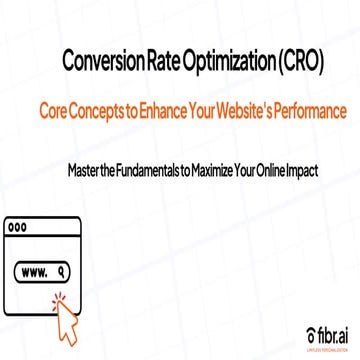 Core Concepts to Enhance Your Website's Performance