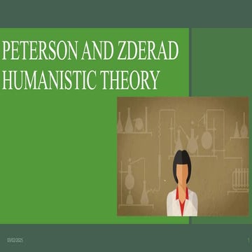 Paterson and zderad theoryyyyyyyyyyyyyyy