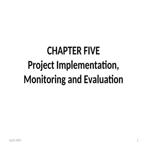 Project management course for first degree management students