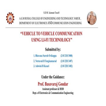 v2v communication using technology in gy