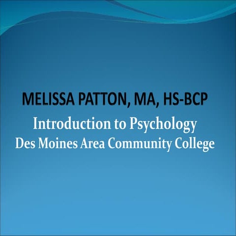 Mdpatton presentations