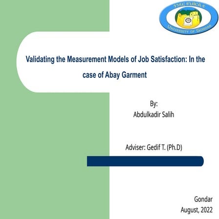 Reliability and validity of jss questionnaire | PDF